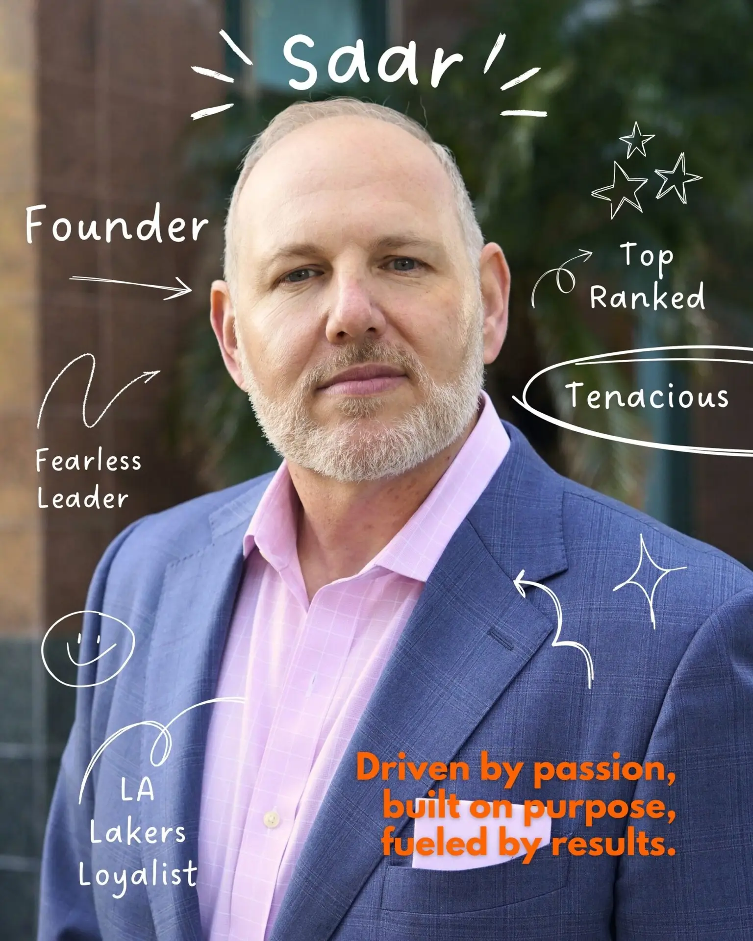 Saar Swartzon, California Personal Injury Lawyer and founding partner at Cohn & Swartzon, standing in a professional legal setting.